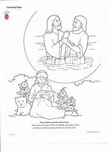 Baptism Coloring Pages Printables Jesus Lds Printable Color Getcolorings Lesson Primary Handouts Print Manual Clean Living Happy Friend Getdrawings Choose sketch template