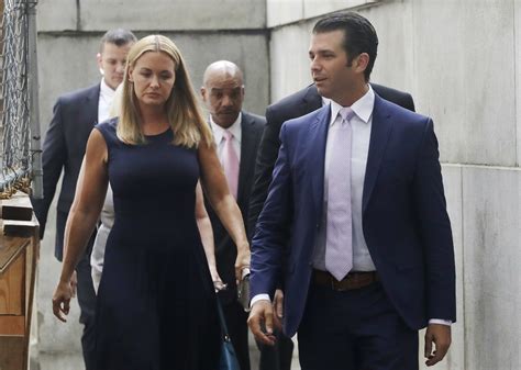 donald trump jr estranged wife vanessa arrive  court  divorce hearing chicago tribune
