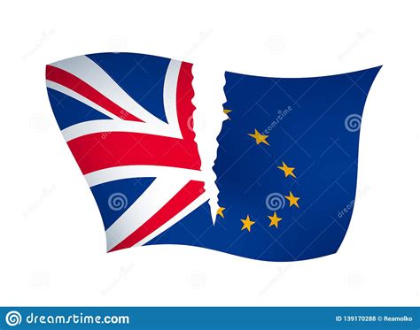 brexit symbol vector illustration stock vector illustration  britain business