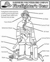 Firefighter Fireman Station Prevention Coloringtop sketch template