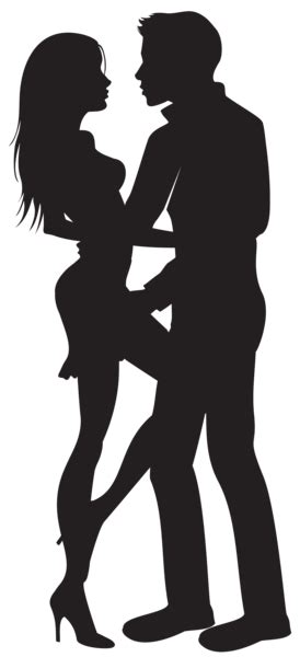 couple silhouettes png clip art image gallery