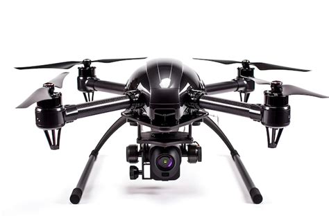 premium photo  black drone   camera