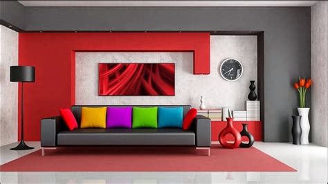 dekorasi ruangan  menggunakan cat warna warni