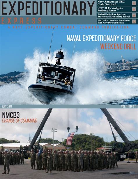 expeditionary express july  navy expeditionary combat commandnecc pacific issuu