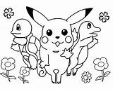 Squirtle Charmander Stampare sketch template