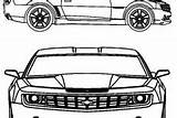 Camaro Coloring Cars Pages 1967 Ss sketch template