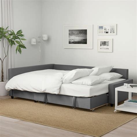 friheten sleeper sectional  small space furniture  ikea popsugar home photo