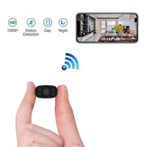 hidden security cameras huomu mini spy cam p hd wireless wifi remote view security