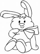 Coloring Rabbit Pages sketch template