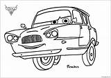 Cars Disney Pages Coloring Color sketch template