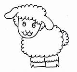 Coloring Lamb Sheep Cute Baby Pages Sheet Angels Little Top sketch template