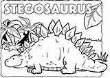 Stegosaurus Estegosaurio sketch template