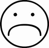Sad Face Coloring Pages Color Getcolorings sketch template