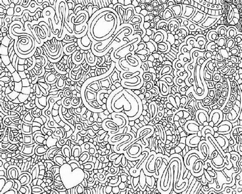 abstract coloring pages difficult images