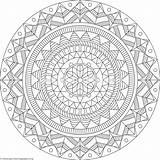 Tribal Coloring Pages Mandala Getcoloringpages Pattern Getcolorings Color Getdrawings Embroidery sketch template