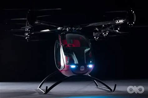 fly astro elroy passenger drone features high performance electric motor  eco friendly long
