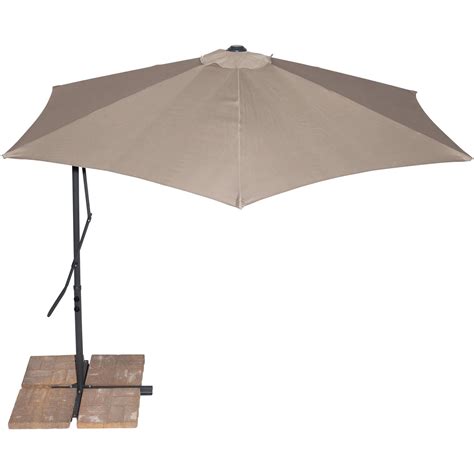 california sun shades  cantilever umbrella tan walmartcom