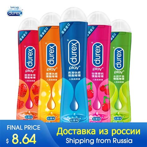 Durex Lubricants Fruit Water Based Lubricant 50ml Massage Orgasm Anal