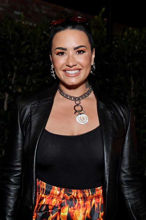 Demi Lovato S Take On The “naked Dress” Is A Total Optical Illusion