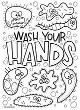 Coloring Hands Wash Pages Hand Printable Sheets Kids Preschool Washing Colouring Germs Germ Worksheets Arnolds Mrs Room Activities Fairy Teacherspayteachers sketch template