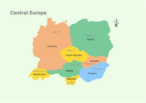 geo map europe