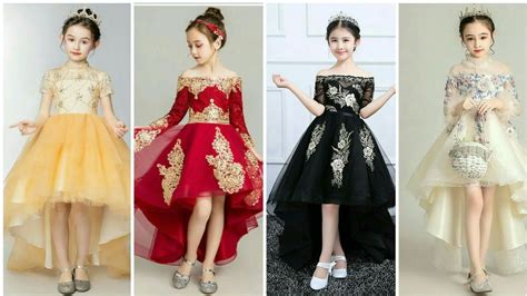 princess style birthday dresses   girls stylish flowers girls ball gown dresses