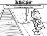 Safety Railroad sketch template