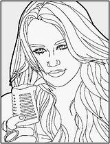 Coloring Montana Hannah Miley Cyrus Pages Printable Kids Filminspector sketch template