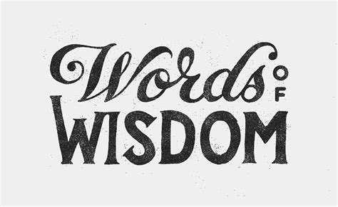words  wisdom wowproject  behance