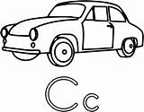 Car Clipart Letter Svg Auto Hand sketch template