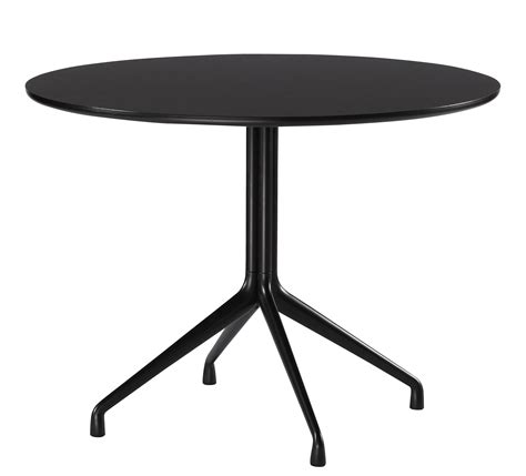 runder tisch   table von hay schwarz   design