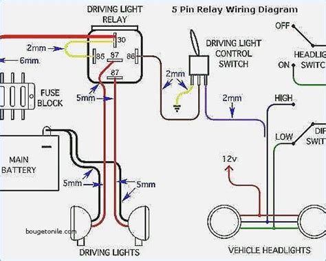 relay  pin wiring diagram knitknotinfo relay electronics projects diagram