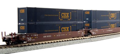 scale kato usa   container car articulated