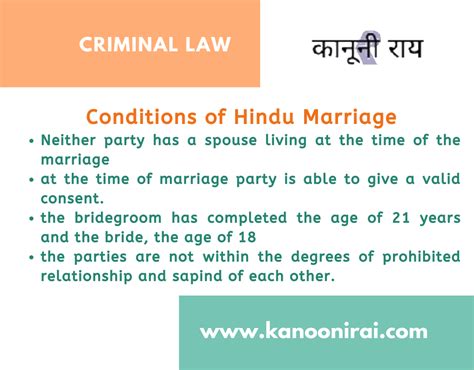 section    hindu marriage act conditions  hindu marriage
