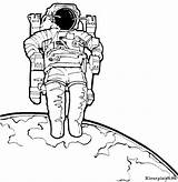Astronaut Kleurplaat Kleurplaten Ruimtevaart Nasa Downloaden Uitprinten sketch template