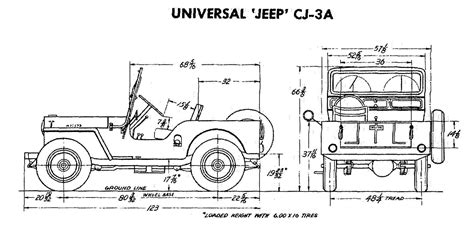 jeep cj  size specs jeep info pinterest body builders jeeps