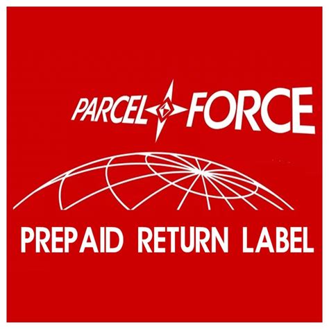 uk mainland parcelforce returns label gifts  oakfield country