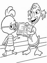 Chicken Little Coloring Pages sketch template
