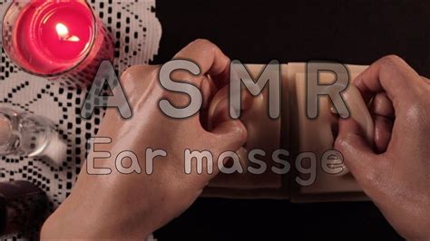 Gom Asmr 곰이의 마사지 👂 Ear Massage No Talking Massage Asmr Youtube