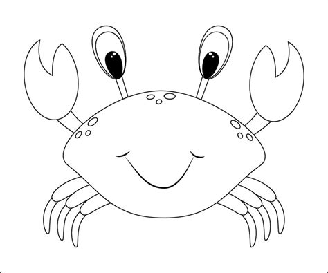 crab coloring pages   printable  verbnow