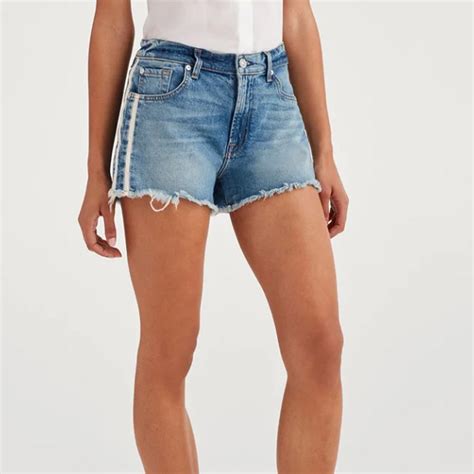 10 pairs of denim shorts that aren t uncomfortably short glamour