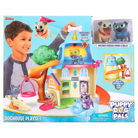 puppy dog pals doghouse playset officially licensed kids toys  ages