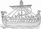 Tapestry Normans Viking Botes Bayeux Barcos Vapoare Barci Norman Medieval Laivat Veneet Colorat Planse Saxon Anglo sketch template