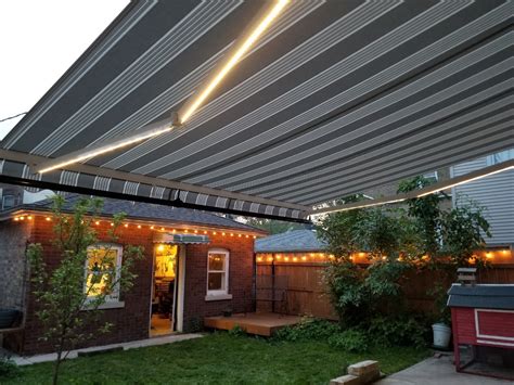 led lights   awning  transform  outdoor space marygrove