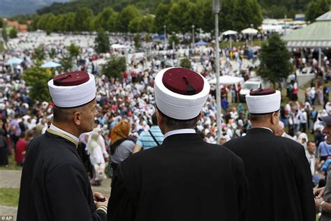 families lay 175 newly identified srebrenica victims to rest as town marks 19th anniversary