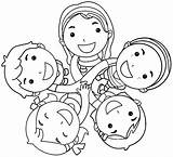 Friends Coloring Pages Printables Kids sketch template