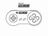 Nintendo Snes Nes Kart Controls sketch template