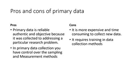 primary  secondary data difference