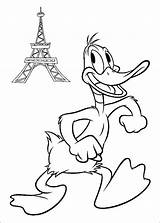 Coloring Looney Tunes Daffy Duck Pages Towers Twin Book Coloriage Getcolorings Info Color Cartoon Loney Bugs Index Disney Cartoons sketch template