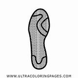 Huella Orma Fussabdruck Dibujo Fußabdruck Ultracoloringpages sketch template